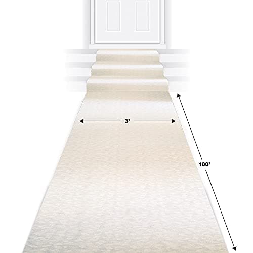 Beistle Floral Aisle Runner 3' x 100'