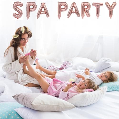 Simplified Party Supplies for Girls Spa Day
