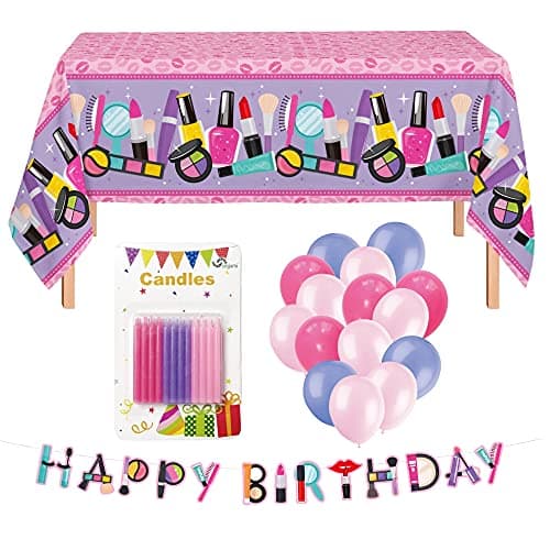 Girls' Princess Birthday Spa Day Supplies