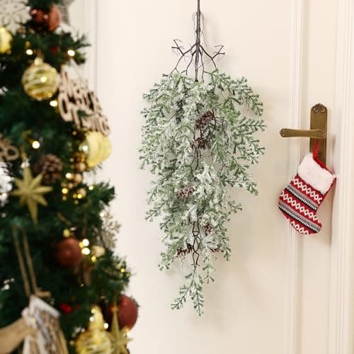Christmas Teardrop Swags for Home Decor