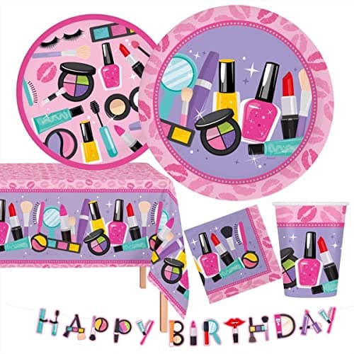 Spa Birthday Party Supplies for 18