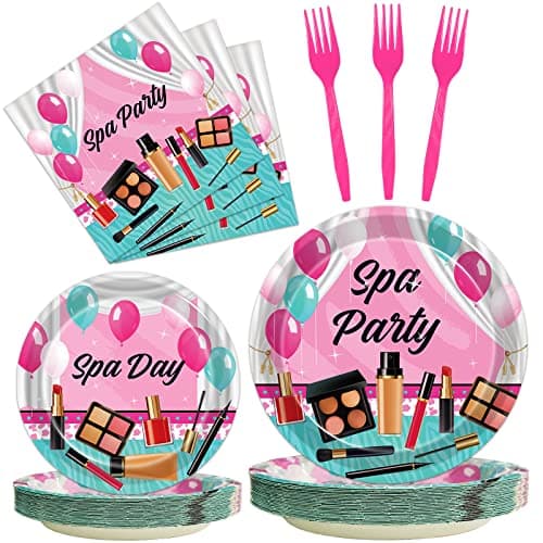 Spa Party Supplies for Girls and Kids