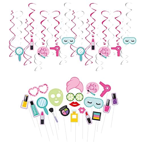 Girls' Princess Birthday Spa Day Supplies