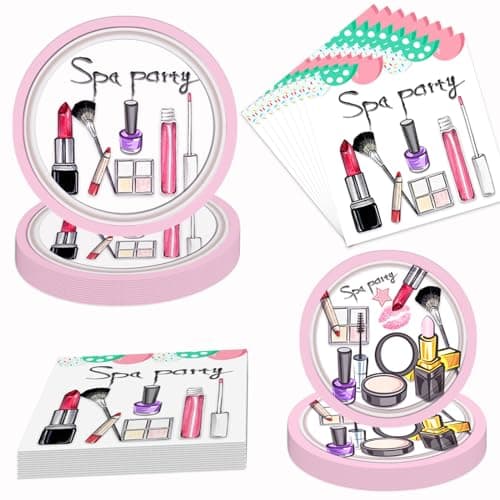 Spa-Themed Birthday Party Supplies for Girls