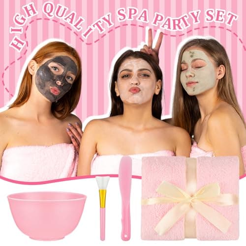 Spa Party Supplies for Girls - 24 Pcs Set