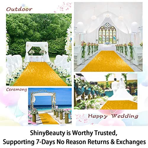 Shiny Beauty Sequin Aisle Runner for Wedding, Christmas, Thanksgiving Decor