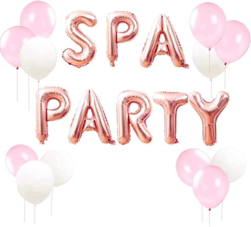 Laventy 2 PCS Spa Party Decorations for Salon, Makeup, and Birthday Parties