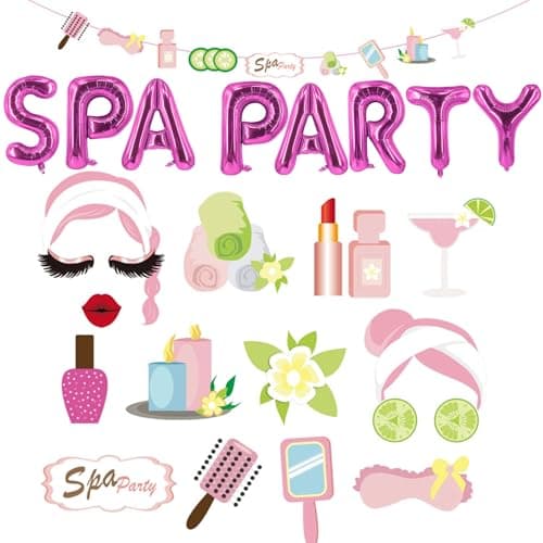 Spa Party Supplies for Girls Spa Day Theme