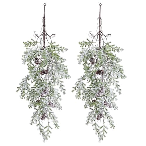 Christmas Teardrop Swags for Home Decor