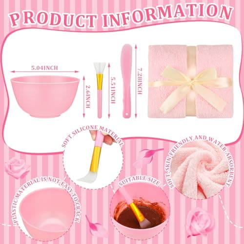 Spa Party Supplies for Girls - 24 Pcs Set