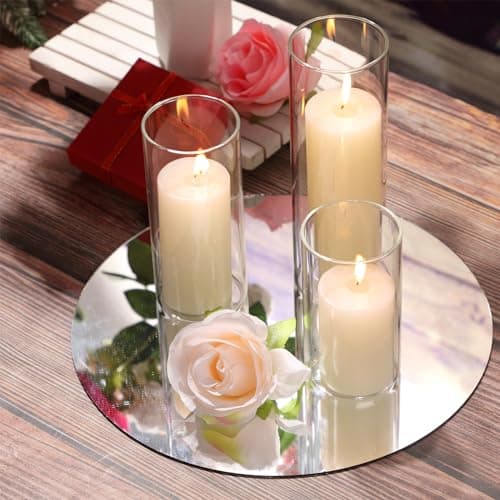 36 Pcs Cylinder Vases and Candle Holders for Wedding Centerpieces