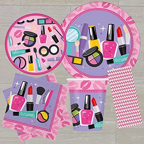 Girls' Princess Birthday Spa Day Supplies