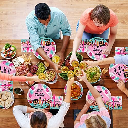 Spa Party Supplies for Girls and Kids