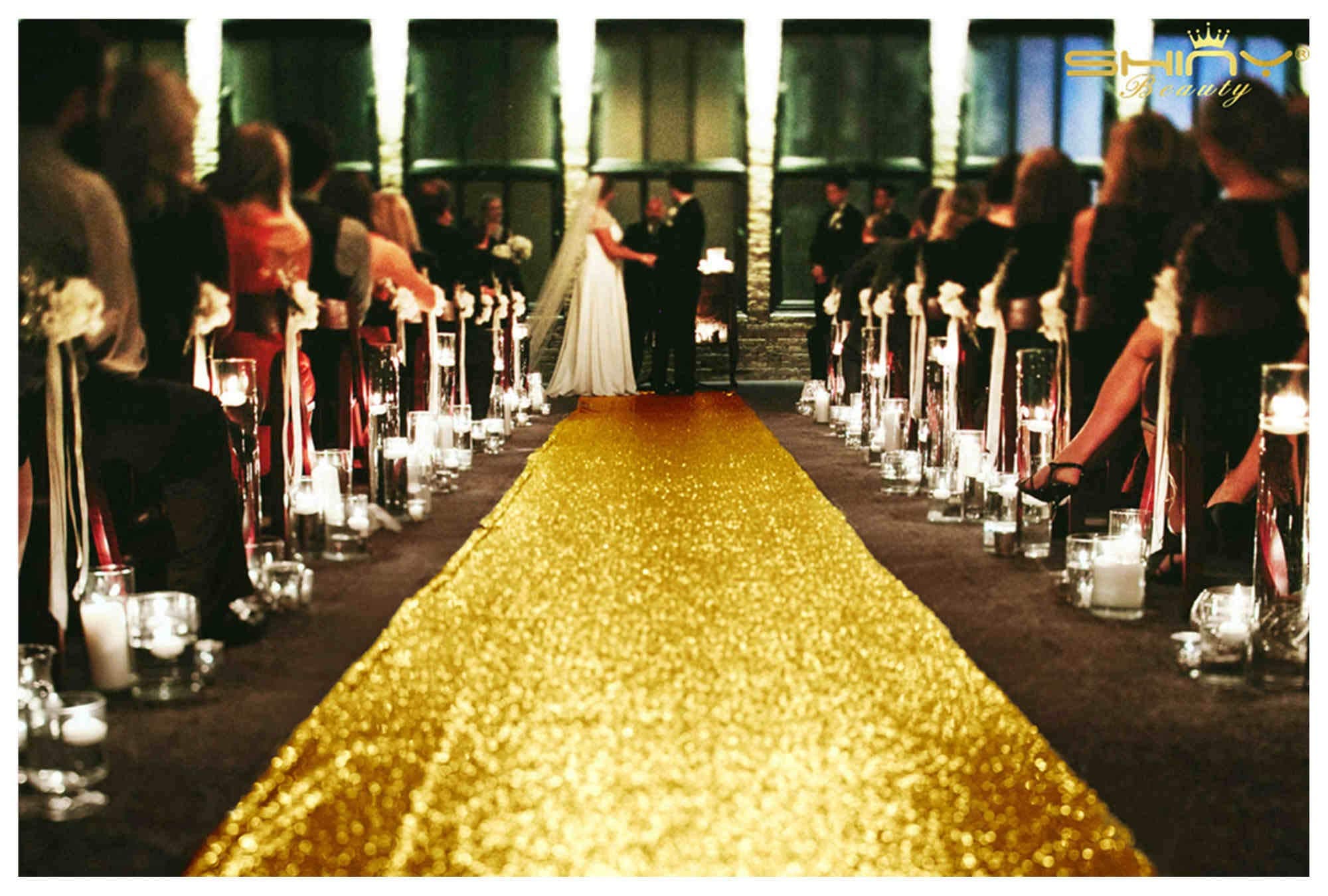 Shiny Beauty Sequin Aisle Runner for Wedding, Christmas, Thanksgiving Decor