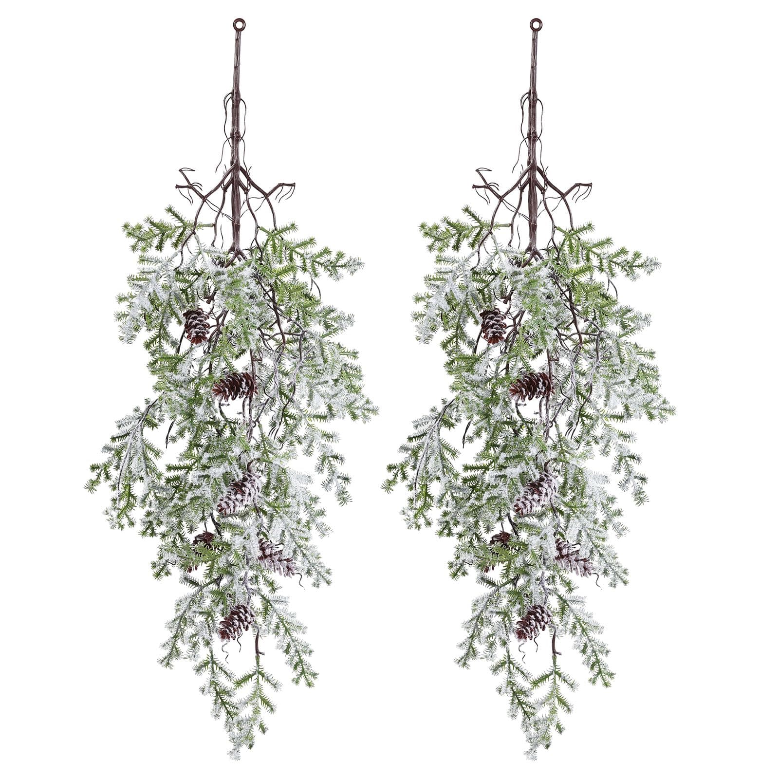 Christmas Teardrop Swags for Home Decor